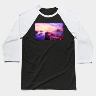 Dreamy Sunset Baseball T-Shirt